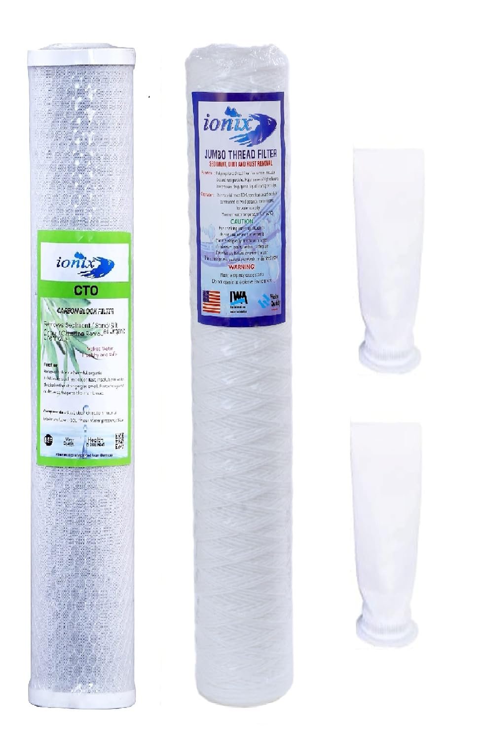 IONIX Water Purifier Service Kit for Tower Tank Filter, Complete Annual AMC Kit for Efficient Maintenance of Tower Tank Filtration System, 1 Set, Ensures Optimal Performance & Longevity